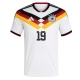 Billige Fotballdrakt Tyskland Leroy Sane #19 Replika Hjemmedrakt VM 2026 Kortermet Billige Fotballdrakt Tyskland Leroy Sane #19 Replika Hjemmedrakt VM 2026 Kortermet